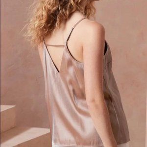 Beautiful Banana Republic Bronze Metallic Shimmery Summer Camisole